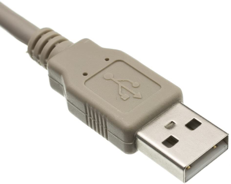 EpicDealz 25 Foot USB 2.0 High Speed Printer/Scanner Cable - Beige - Fresh Stock Dated February 2026