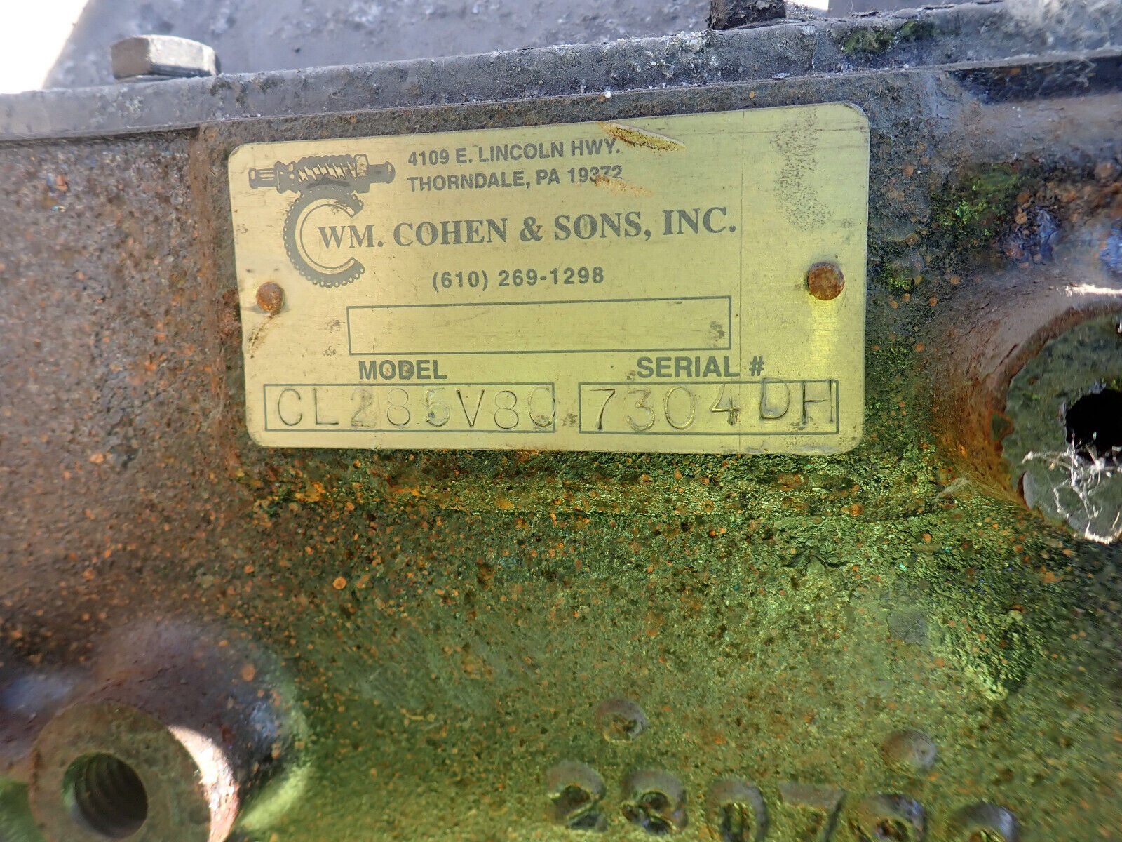 Clark 285V80 Manual Transmission 5 Speed GMC Application Diesel Truck 228341 - Fresh Stock Dated February 2026