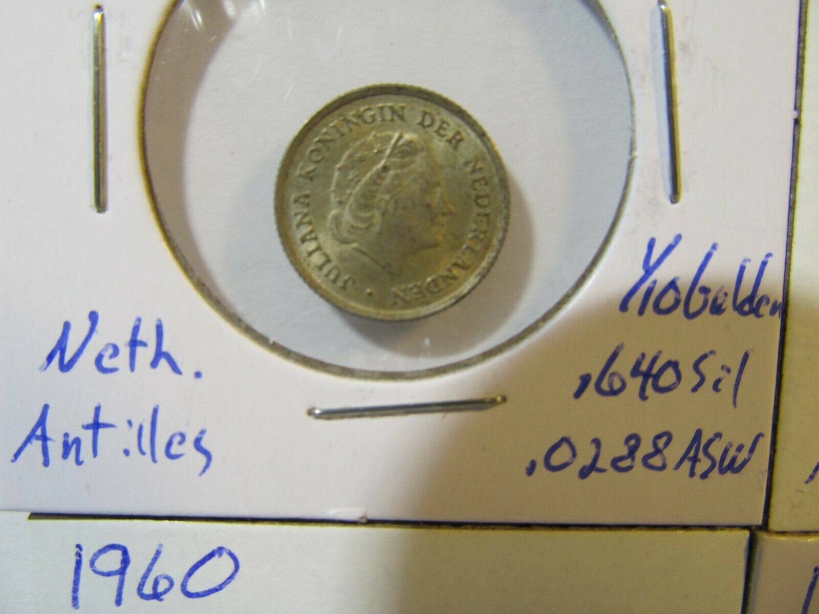 (6) Coins <> Netherland Antilles <> Mixed Lot <> .640 