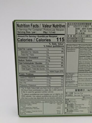 Royal Family *Coconut Pandan* Mochi - Fresh Stock Dated December 2025