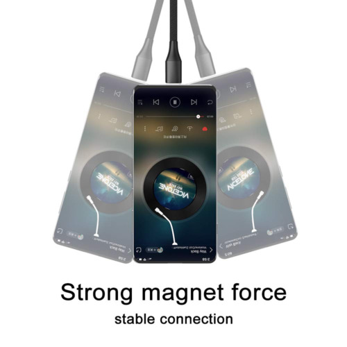 NetDot Magnetic Charging Cable, Gen10 Nylon Braided 3.3 ft, BLACK - Fresh Stock Dated December 2025