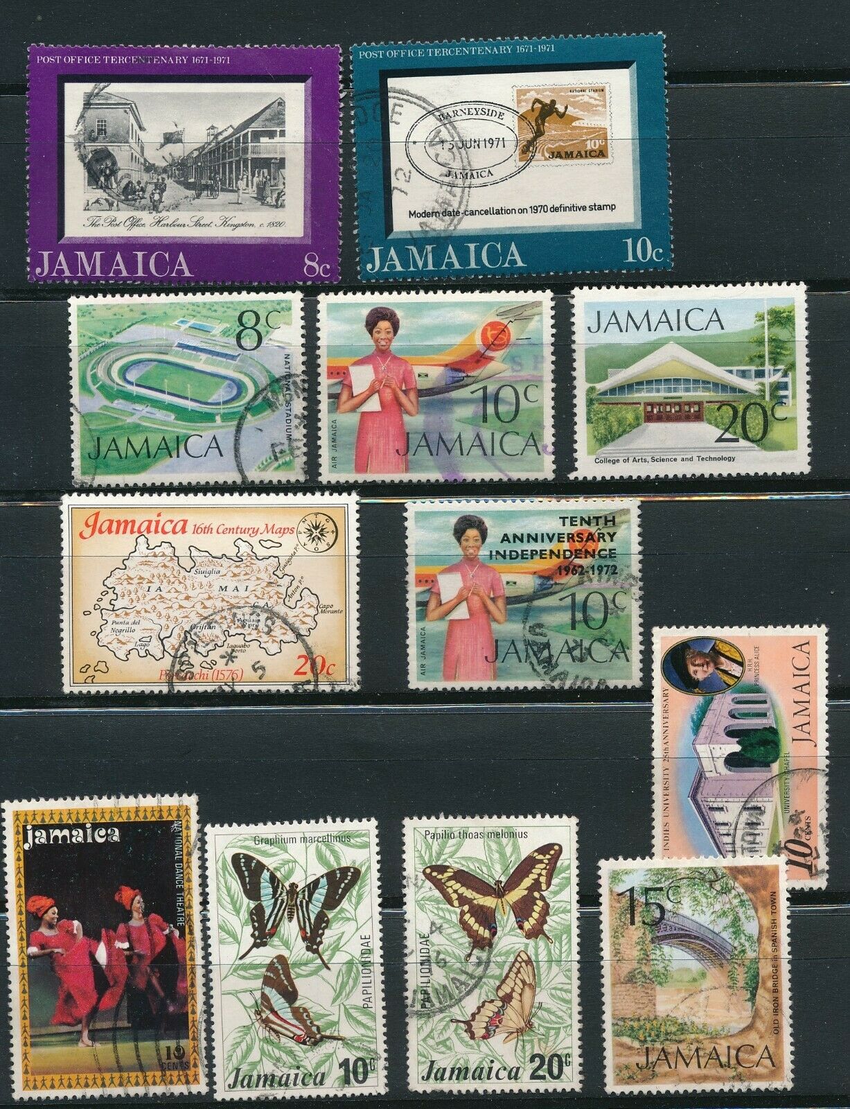 JAMAICA (1945-75) 96 DIFFERENT MH & USED; SOME BETTER; FEW SETS - Fresh Stock Dated February 2026