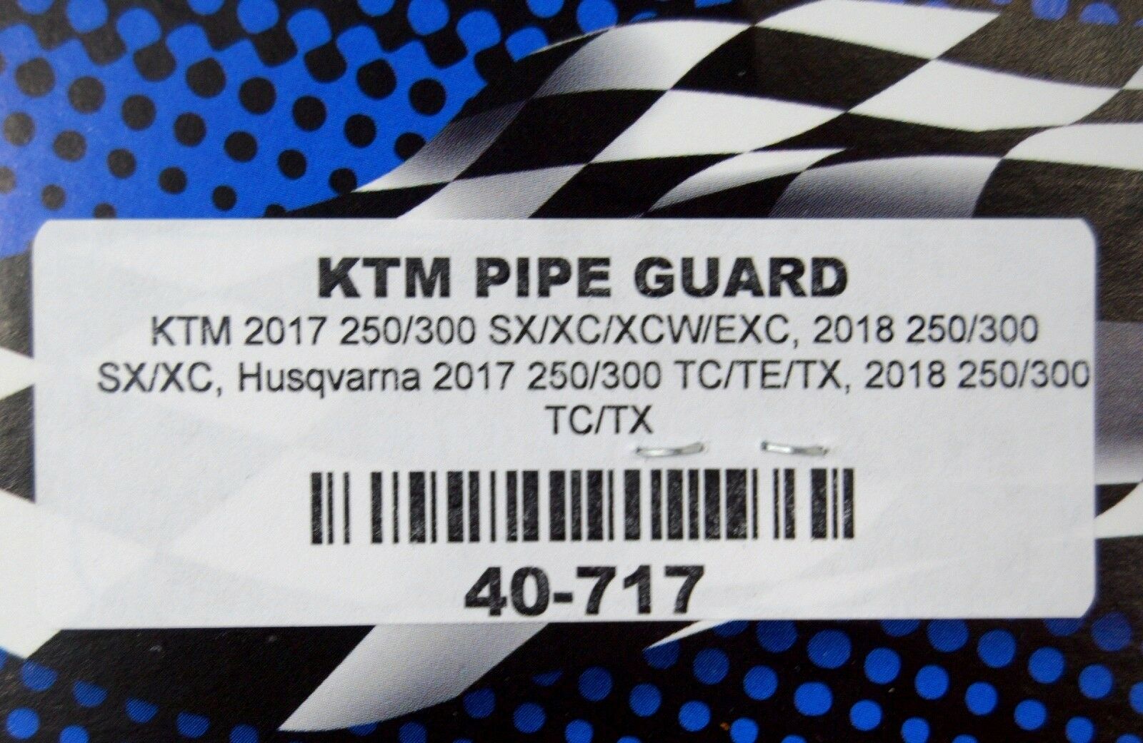 Enduro Engineering 40-717 Carbon Fiber Exhaust Guard for 17-19 KTM & Husqvarna - Fresh Stock Dated February 2026