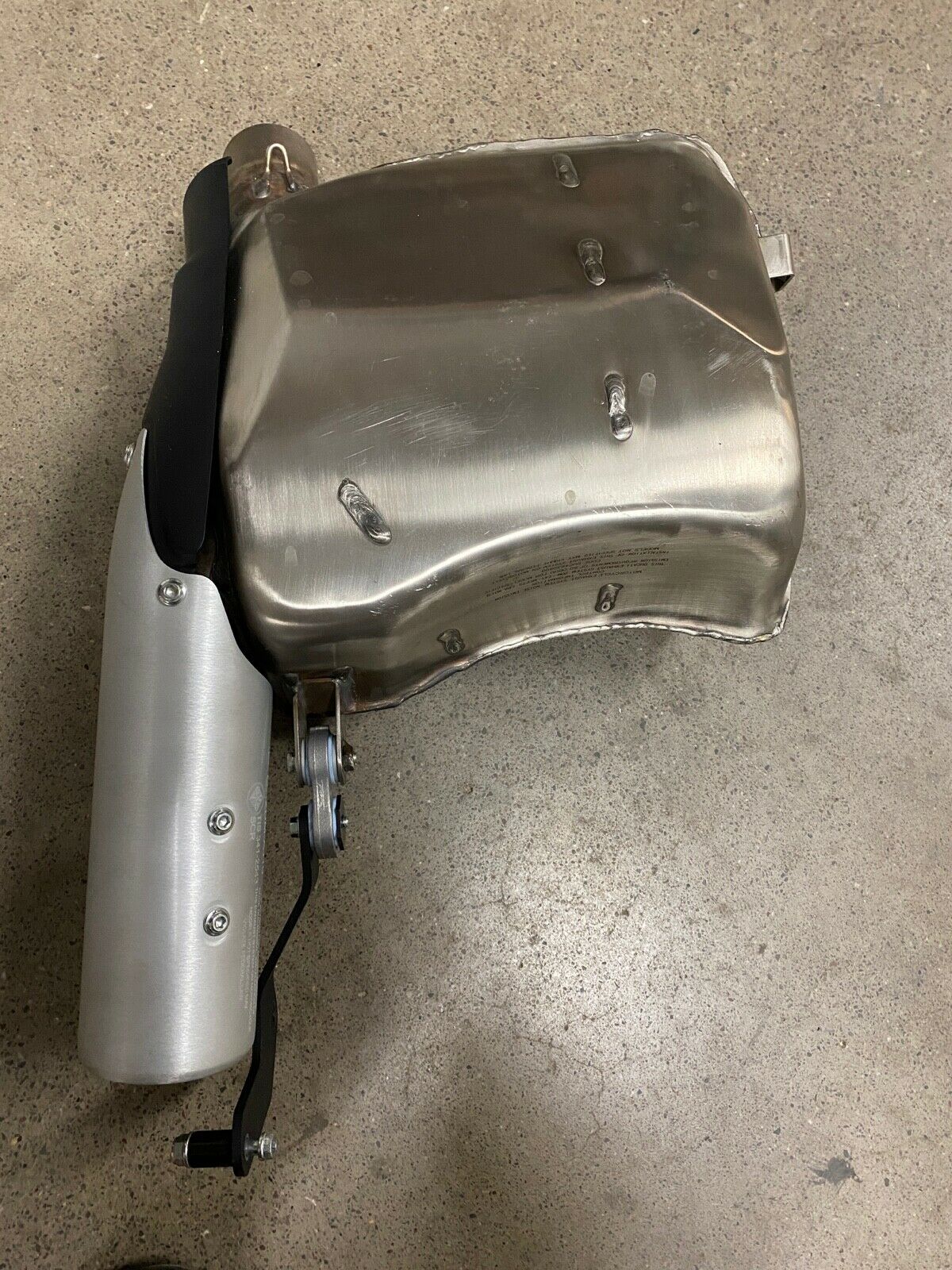 Ducati Scrambler 2015 Termigoni Exhaust Zdm-a110 Evo-line MUFFLER SILENCER PIPE - Fresh Stock Dated February 2026