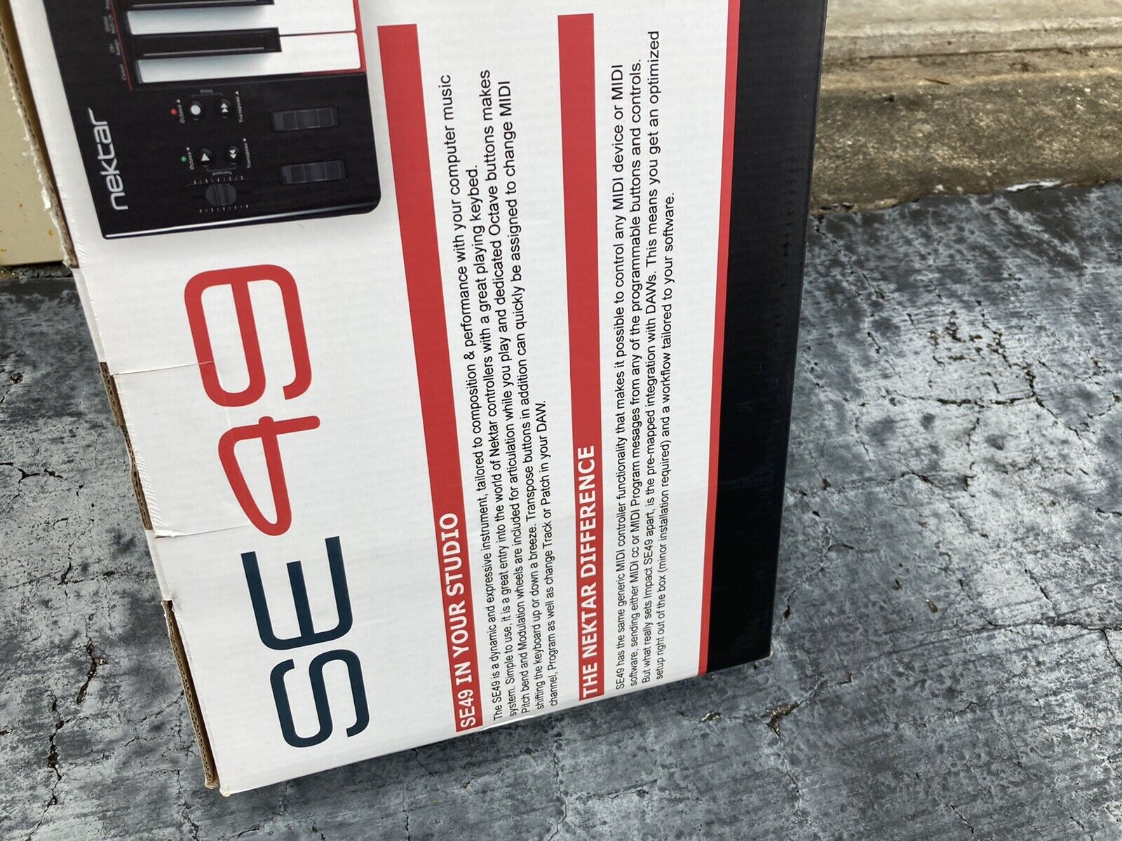 Nektar SE49 USB MIDI Controller Keyboard - 49 keys - FREE SHIPPING - Fresh Stock Dated February 2026