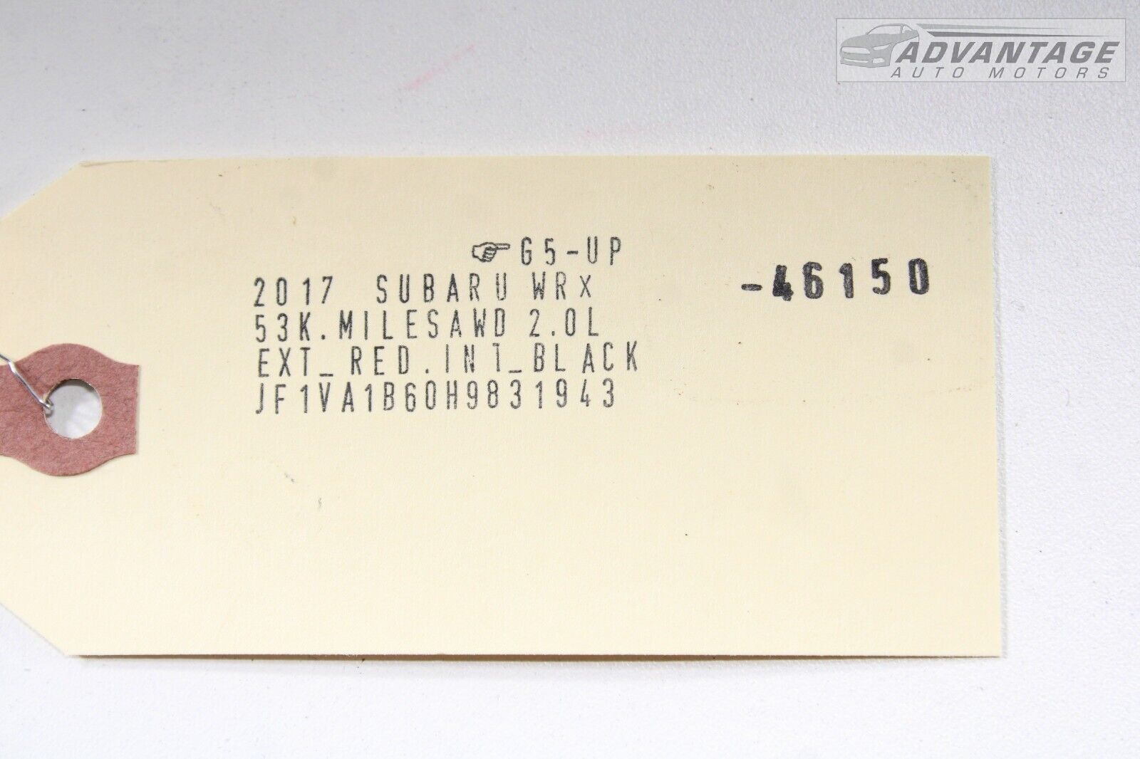 2015-2020 SUBARU WRX 2.0L AWD 6 SPEED MANUAL TRANSMISSION GEAR BOX 53K MILES OEM - Fresh Stock Dated December 2025