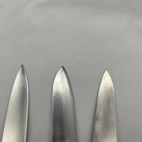 Damaged Lot of three Japanese Chef's Kitchen Knives  From Japan ST431 - Fresh Stock Dated December 2025