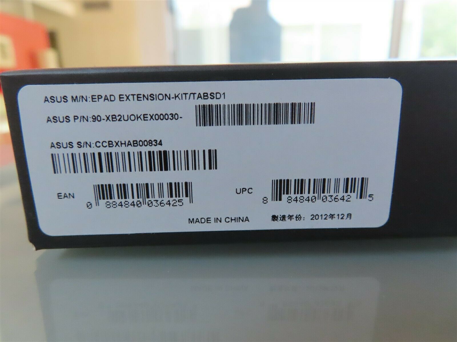 ASUS Eee PAD Ext. Card Reader for ASUS Transformer Pad TF101 TF201 TF300 TF700 - Fresh Stock Dated February 2026