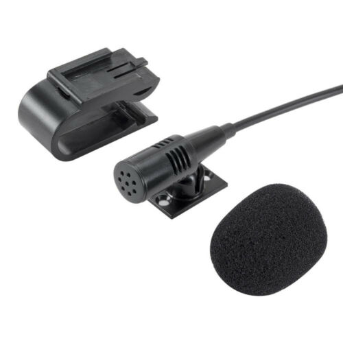 2.5mm Microphone Car Stereo GPS Bluetooth Enabled Audio DVD External Microphone - Fresh Stock Dated February 2026