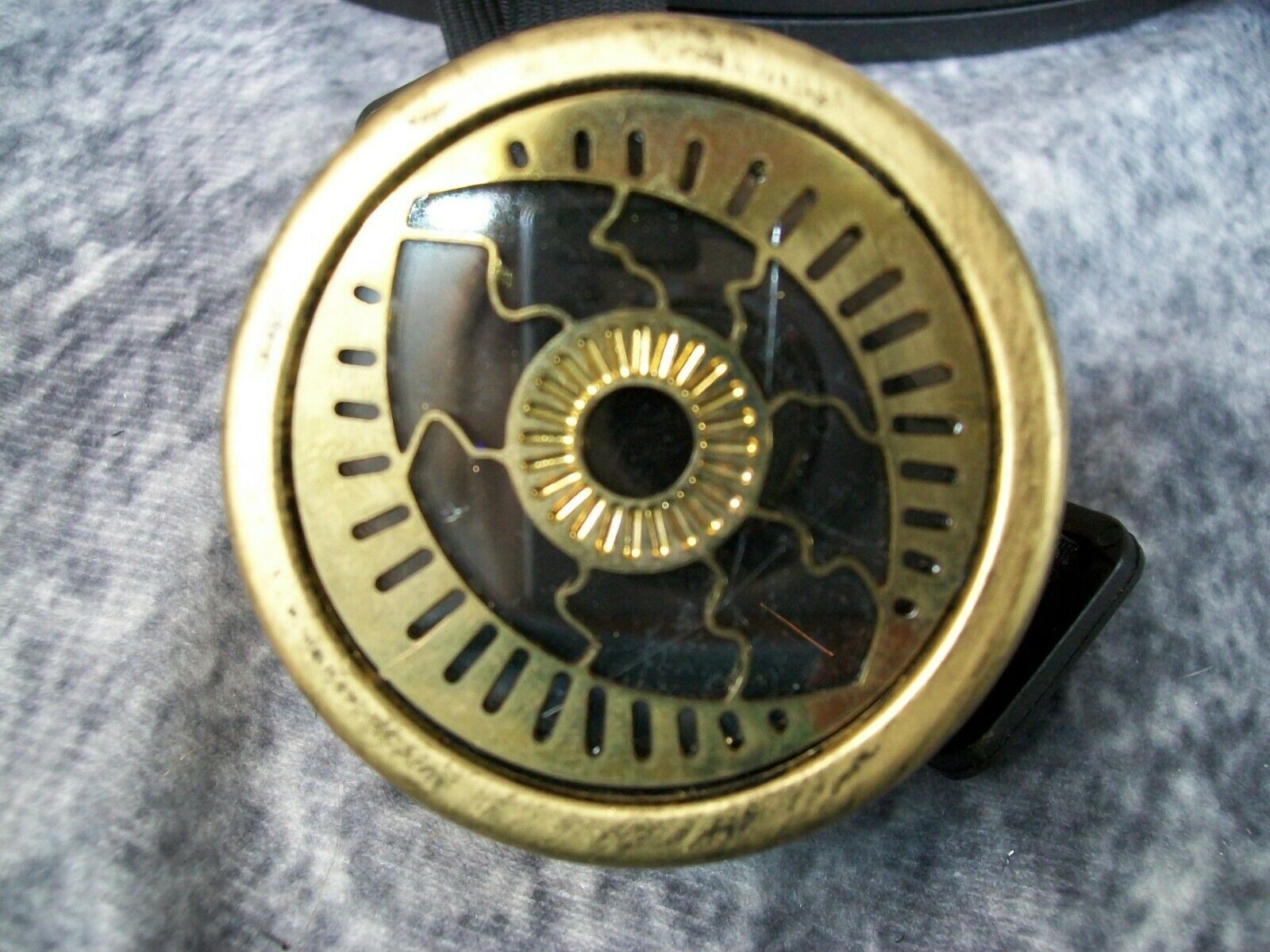 Gold Single Eyeball Goggle Mad Eye Steampunk Monocle Aviator Patch Scientist Dr - Fresh Stock Dated February 2026