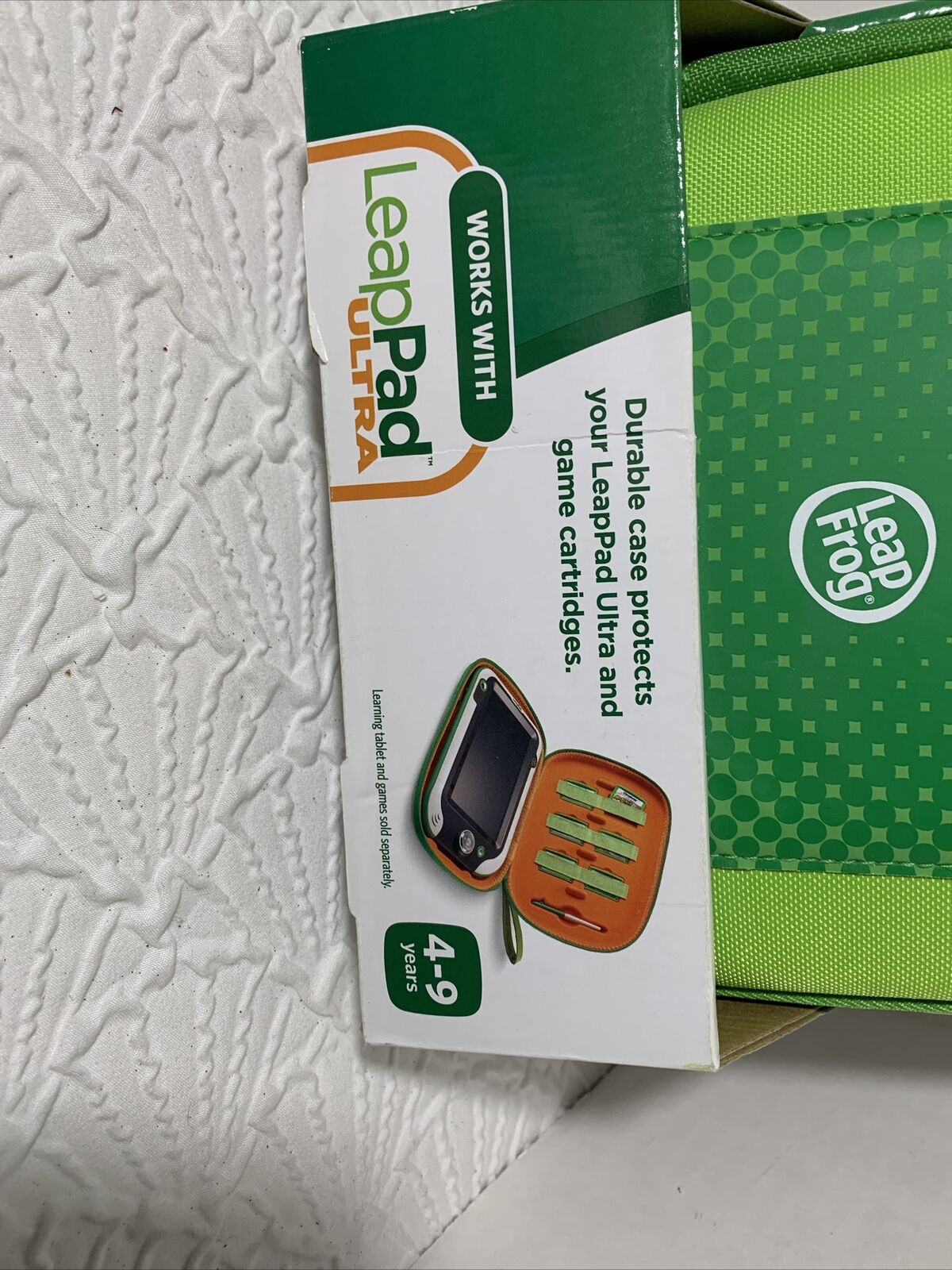 New Leap Frog Leap Pad Ultra Zippered Case 6 Game Cartridge And Stylus Holder - Fresh Stock Dated February 2026