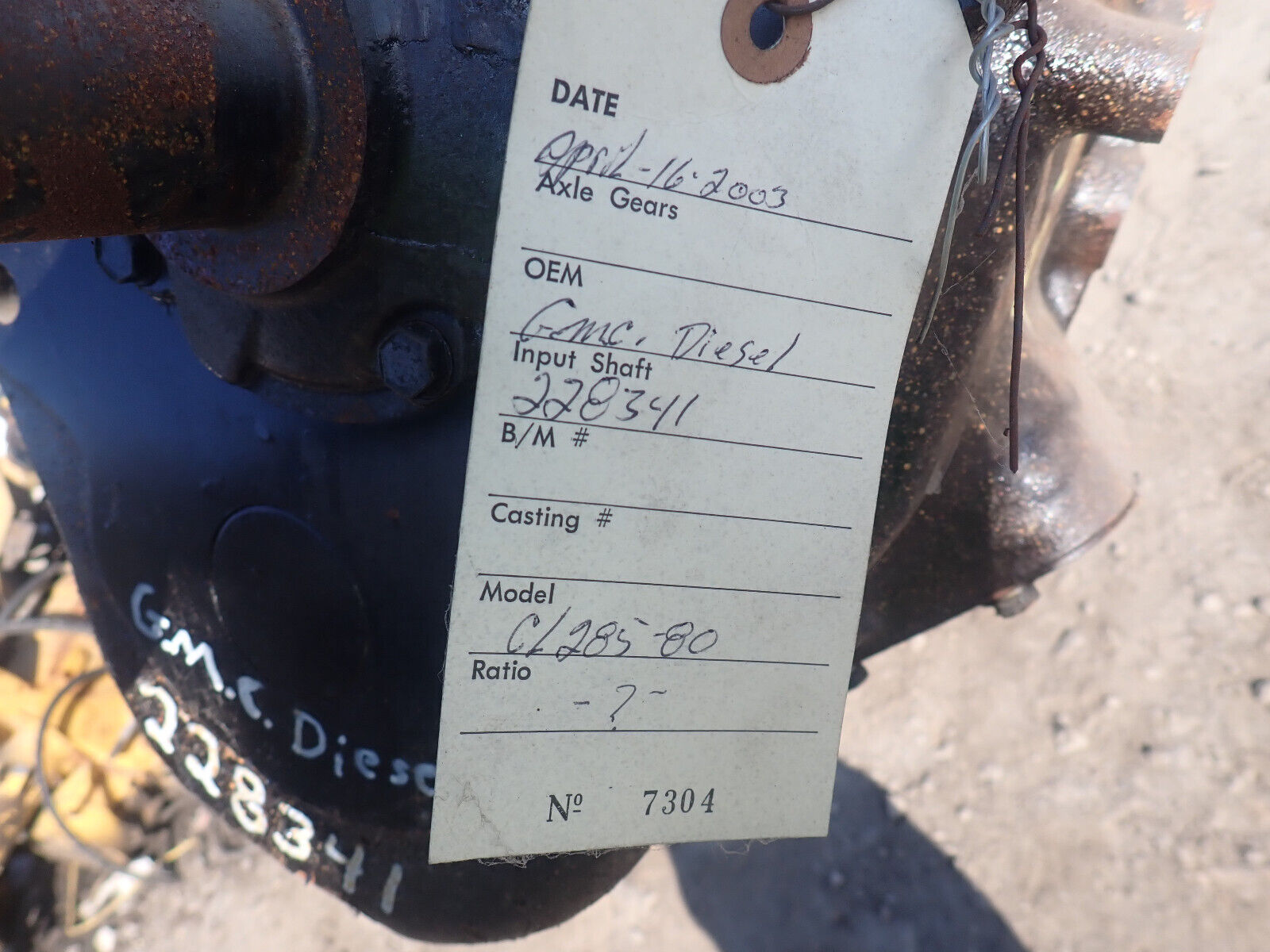 Clark 285V80 Manual Transmission 5 Speed GMC Application Diesel Truck 228341 - Fresh Stock Dated February 2026