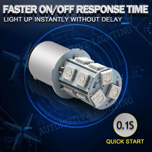 2x Amber LED Front Turn Signal Light For Harley Davidson Road Glide King Softail - Fresh Stock Dated February 2026