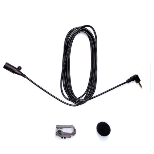 2.5mm Microphone Car Stereo GPS Bluetooth Enabled Audio DVD External Microphone - Fresh Stock Dated February 2026
