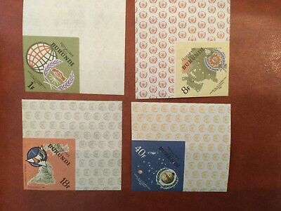 Stamps, Burundi, SC#134-140,140a+ imperf, MNH - Fresh Stock Dated December 2025