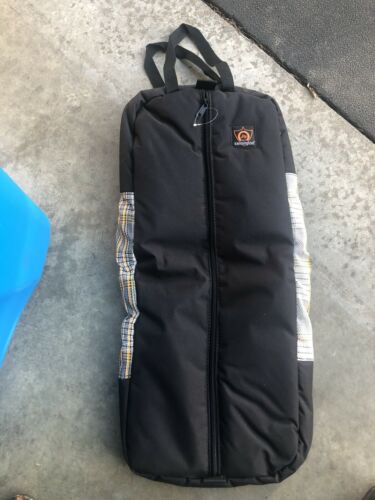 NWT Kensington Protective Products Small padded bridle bag And Tote Citrus Plaid - Fresh Stock Dated December 2025