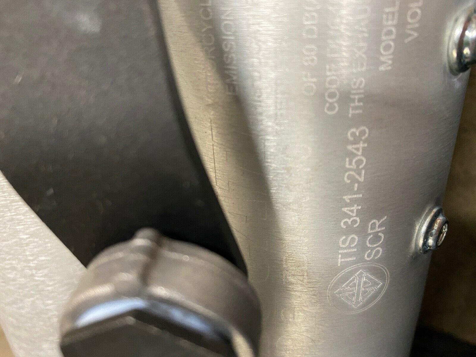 Ducati Scrambler 2015 Termigoni Exhaust Zdm-a110 Evo-line MUFFLER SILENCER PIPE - Fresh Stock Dated February 2026