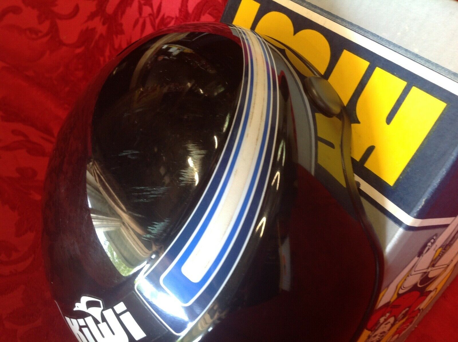 Vintage Kiwi Bike Bicycle Helmet Swiss Made w/Original Box Size Med - Fresh Stock Dated December 2025