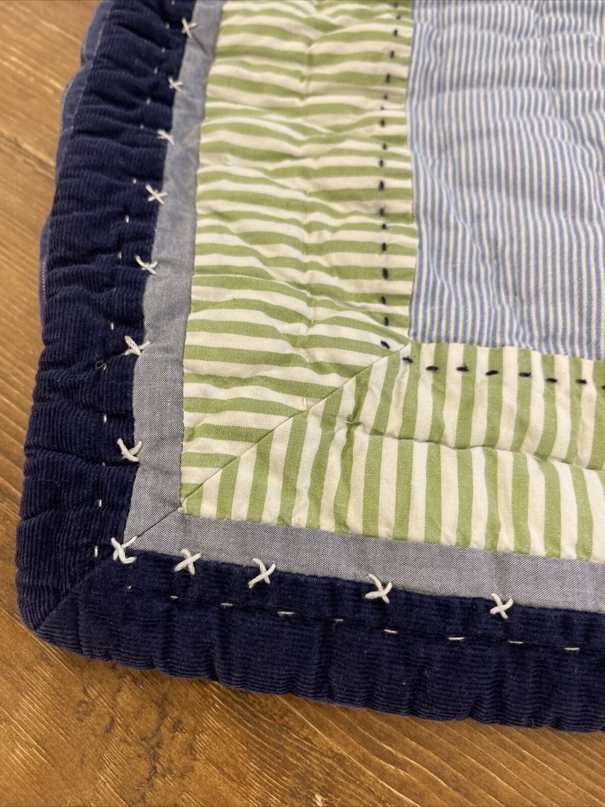 Pottery Barn Kids Ryder Standard Sham With Name “Taylor” Embroidered - Fresh Stock Dated December 2025