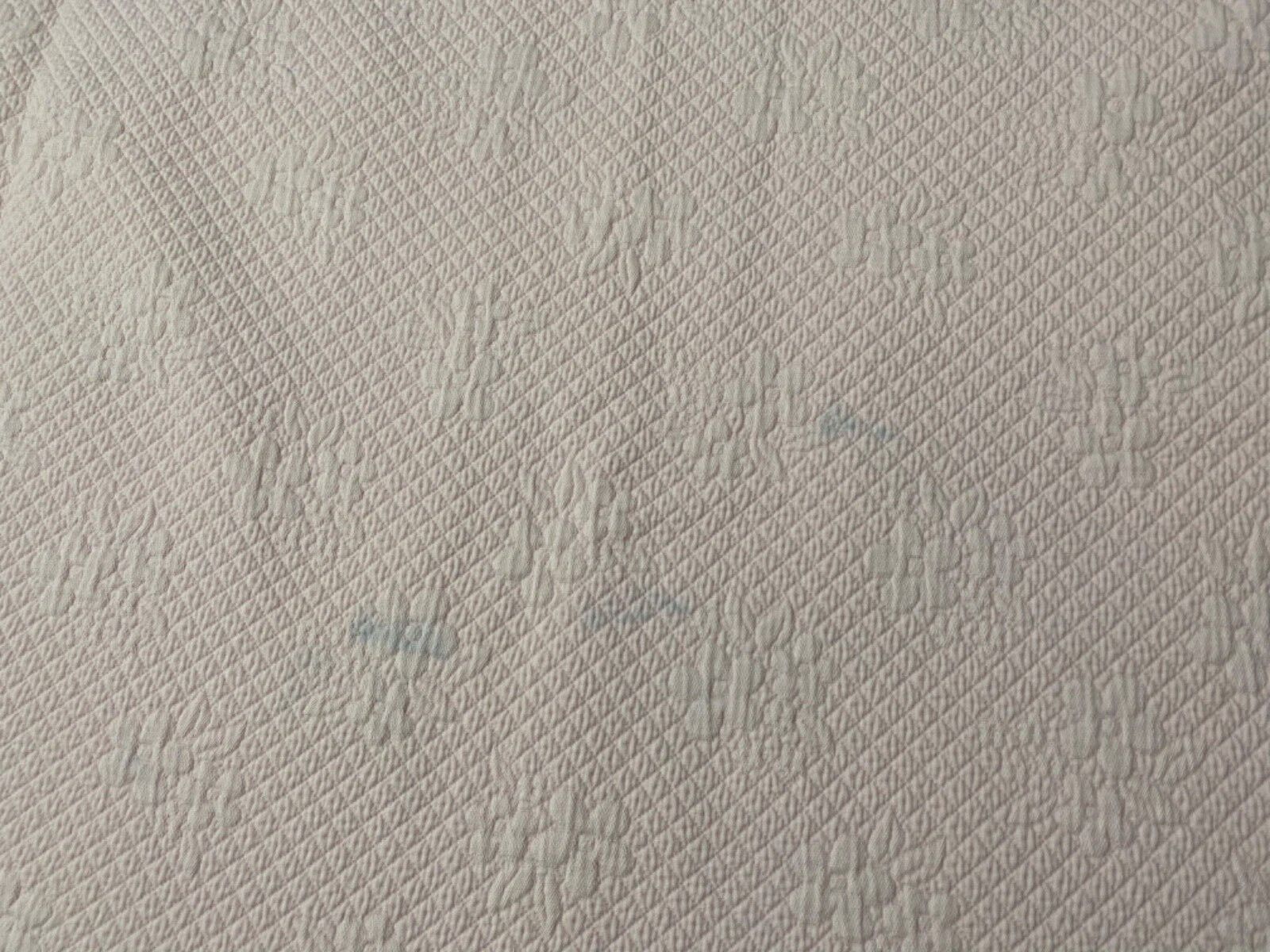 Pottery Barn Kids Coverlet Quilt Light Pink Matelassé Floral Scalloped Edge TWIN - Fresh Stock Dated February 2026