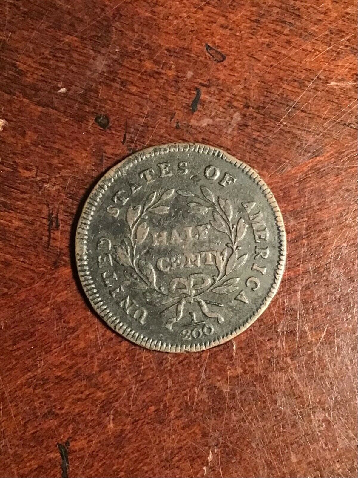 1795 LIBERTY CAP HALF CENT LETTERED EDGE WITH POLE FINE CONDITION PLEASING - Fresh Stock Dated February 2026