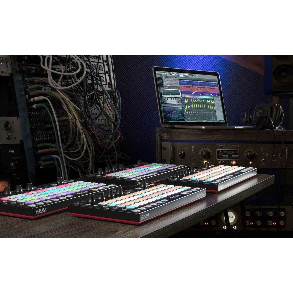 Akai Fire FL Studio Controller + Audio Interface + DJ Headphones + Cables & More - Fresh Stock Dated February 2026