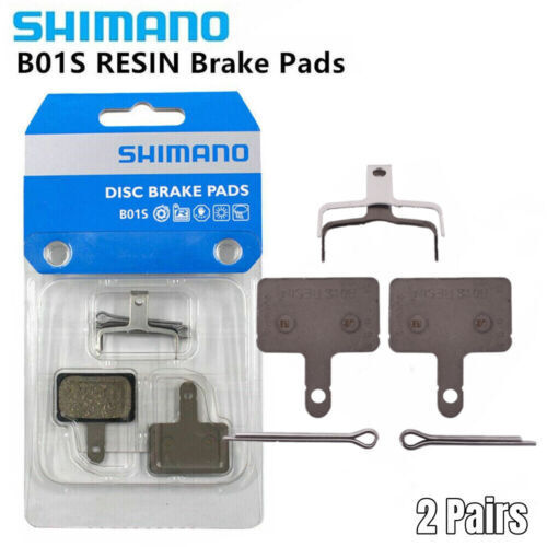 For Shimano B01S Resin Disc Brake Pads For M315 M355 M395 M465 Acera Alivio - Fresh Stock Dated February 2026