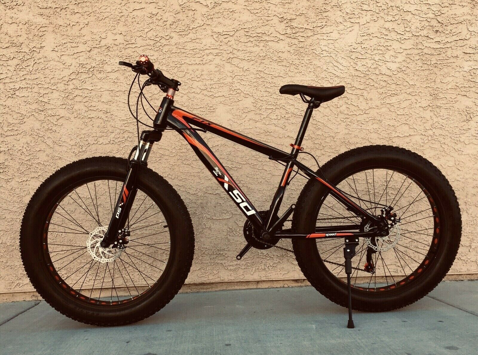 NEW MENS MOUNTAIN BIKE SHIMANO 21 SPEED HARDTAIL SNOWBIKE 26x17-AUTHENTIC! - Fresh Stock Dated February 2026