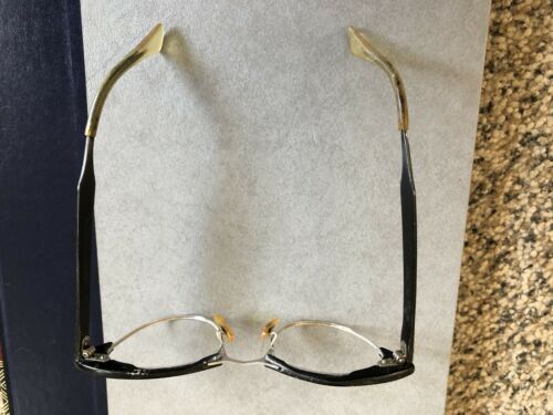 Vintage 1950’s Cat eye Glasses Aluminum Engraved Frame/case Vintage Chartreuse. - Fresh Stock Dated February 2026