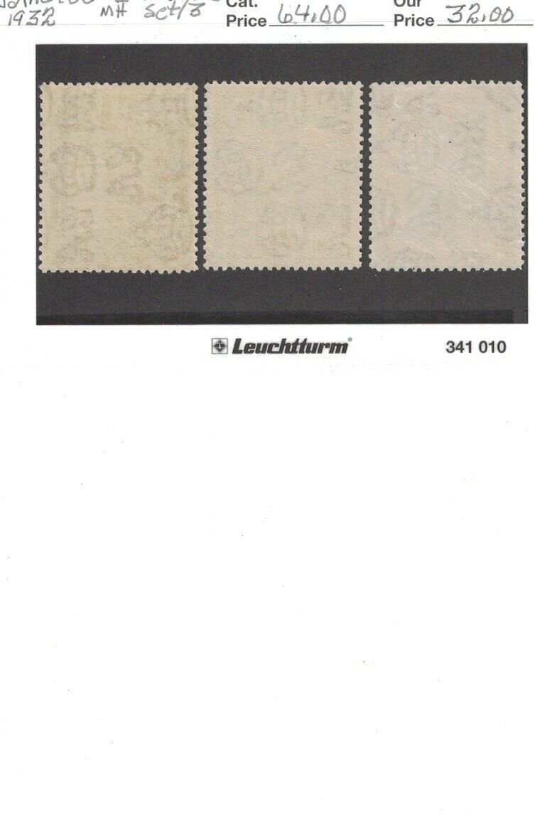 Jamaica Scott #106-8 Mh, Scott #126 Mh, Scott #141 Mh, Cat. Val. ~9 - Fresh Stock Dated February 2026