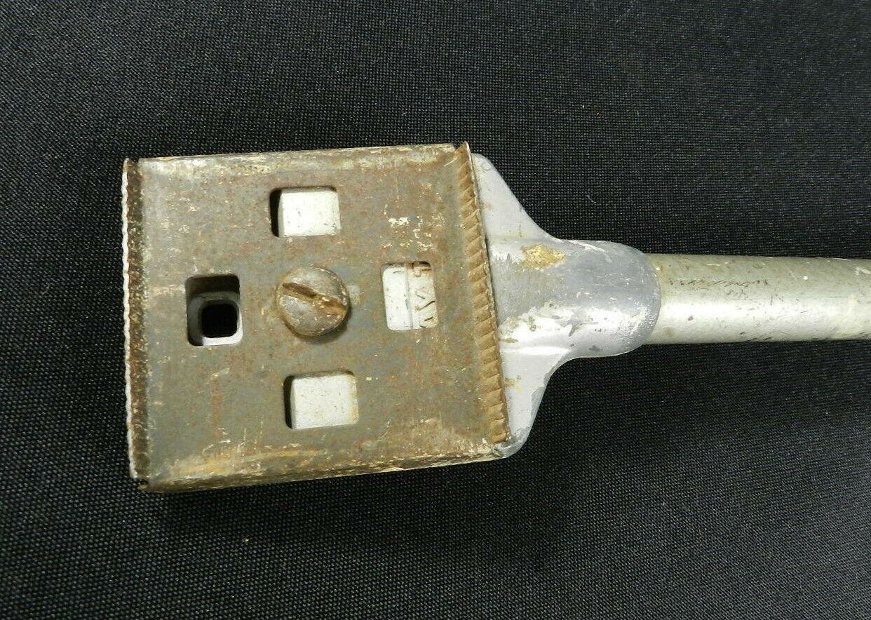 Vintage Craftsman Scraper No. F42 Metal Handle Red Grip - Fresh Stock Dated February 2026