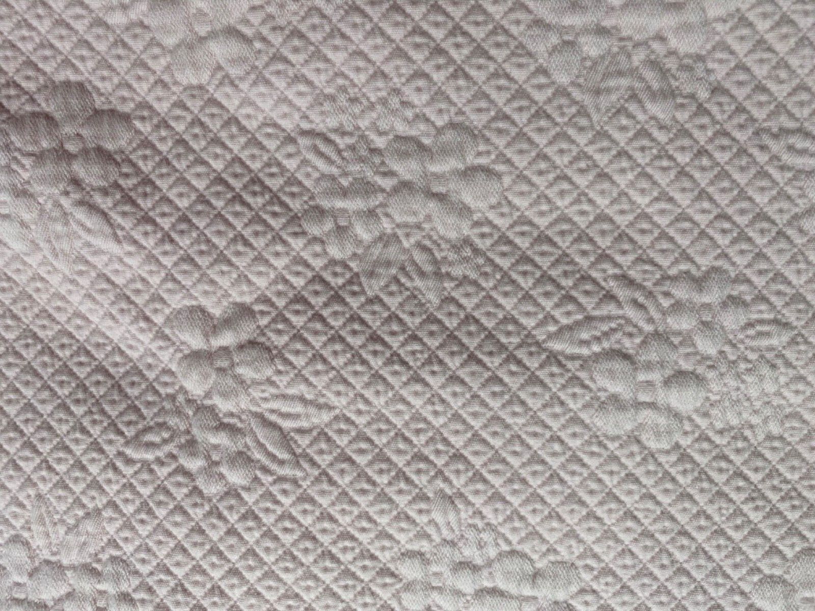 Pottery Barn Kids Coverlet Quilt Light Pink Matelassé Floral Scalloped Edge TWIN - Fresh Stock Dated February 2026