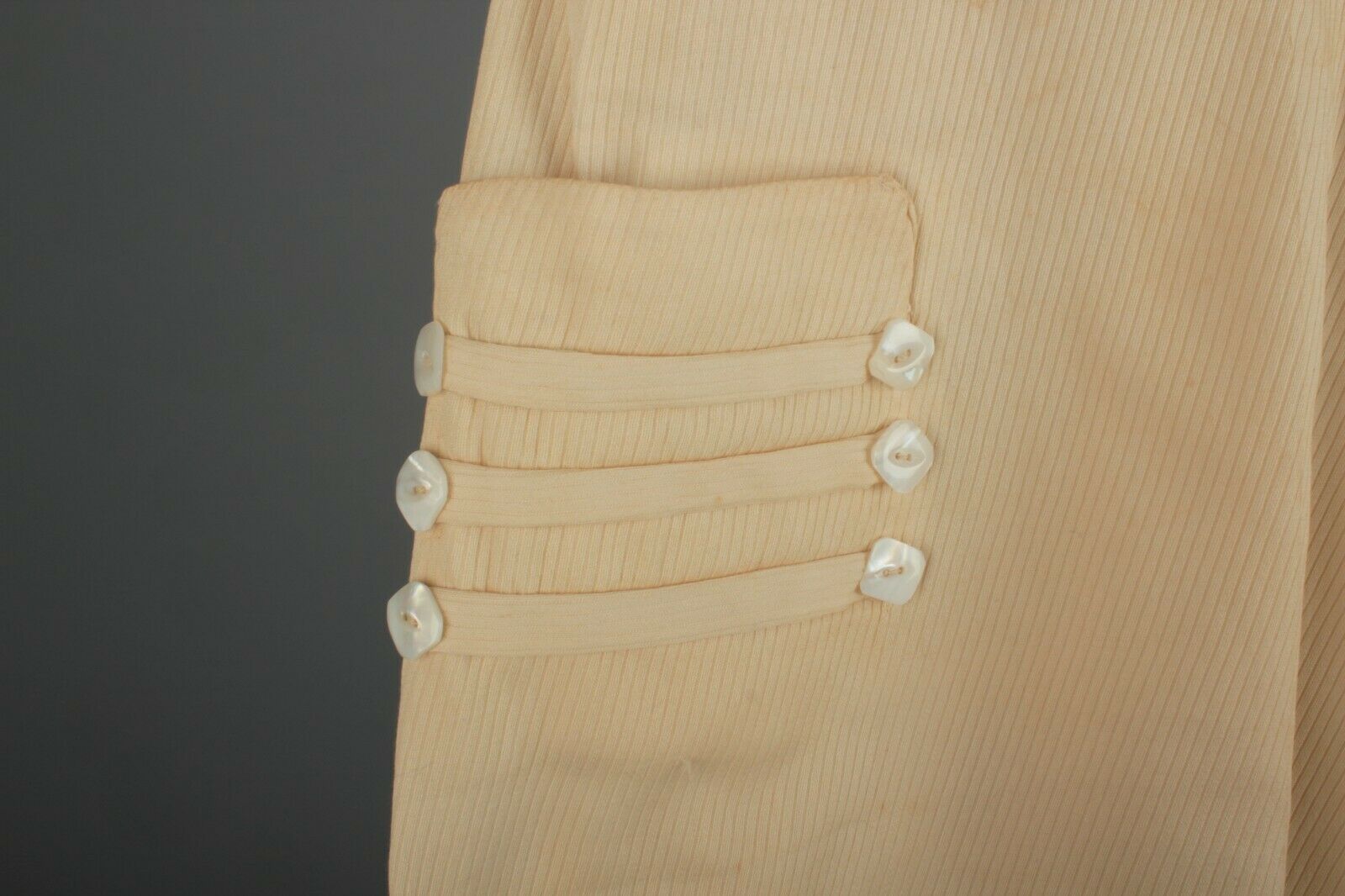 VTG Women's Antique Early 1900s Cotton Skirt Sz 26.5