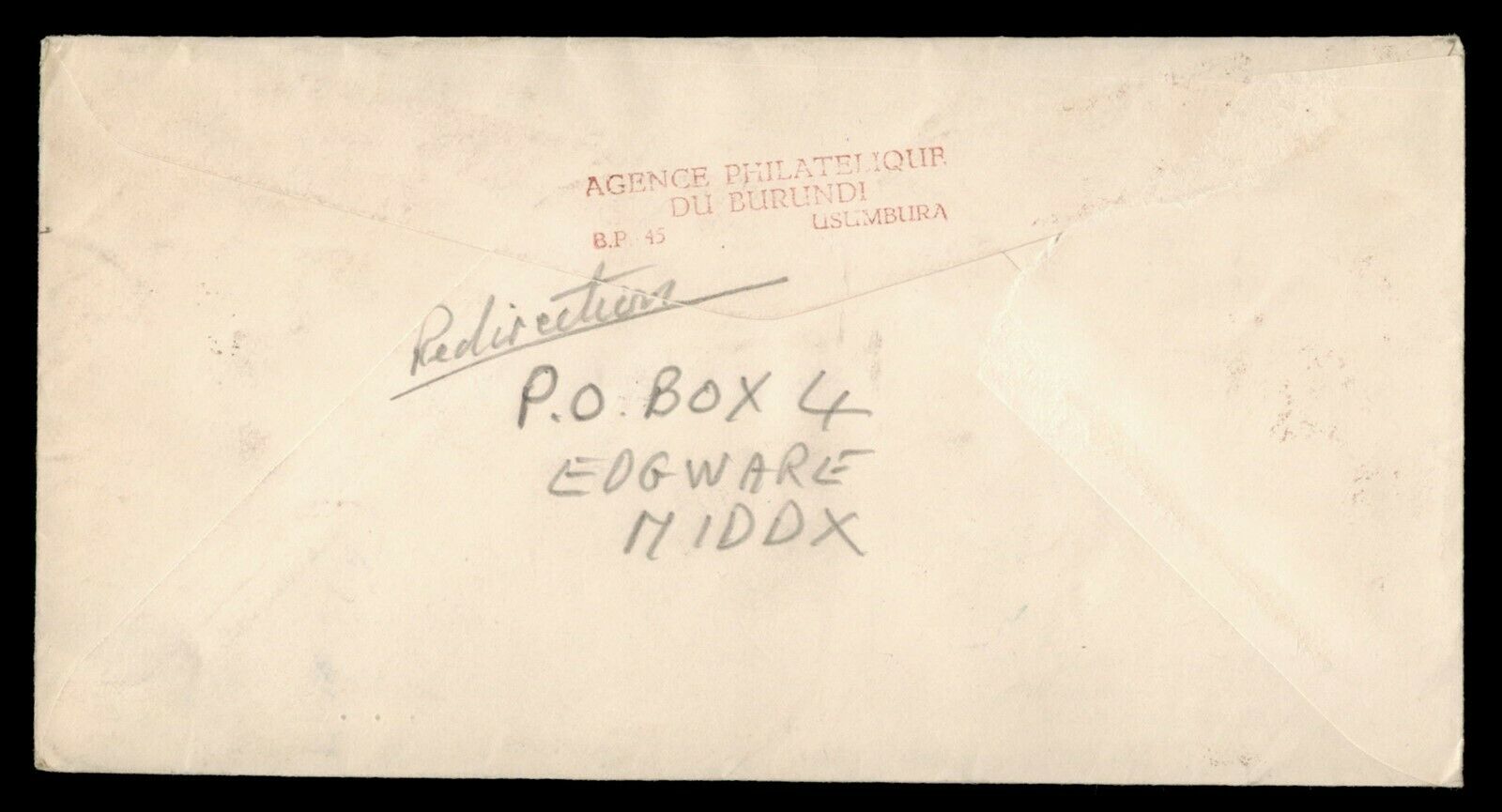 DR WHO 1963 BURUNDI FDC PRINCE RWAGASORE MEMORIAL SEMIPOSTAL  C239952 - Fresh Stock Dated December 2025