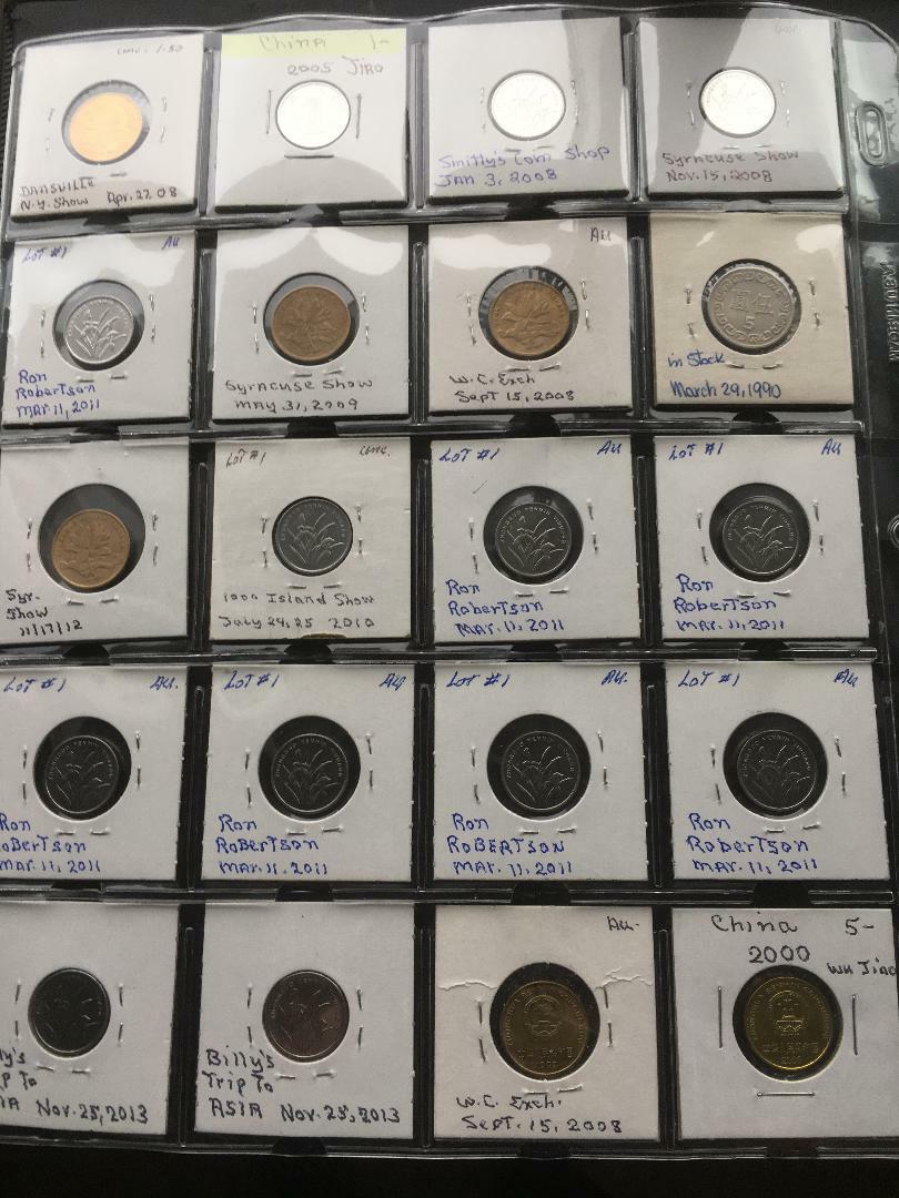 Chinese coins,     20 mixed Chinese Coins. - Fresh Stock Dated February 2026
