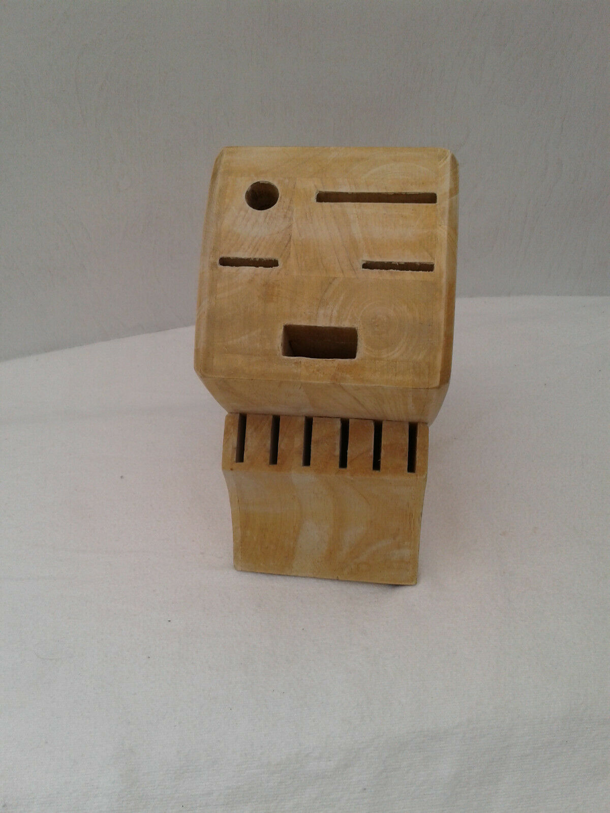 Chicago Cutlery Knife Set Block Only Wood Solid 11 Piece Set Hold Nice pre-owned - Fresh Stock Dated December 2025