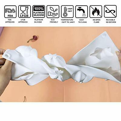 3D Star Shape Silicone Baking Mold for Baking Mousse Cake Star Silicone Mold ... - Fresh Stock Dated December 2025