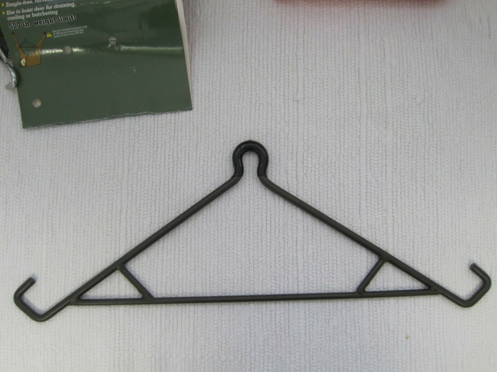 HME Products Pro Series 4:1 Deer Hanging 500lb Pulley System & Gambrel w/Instr. - Fresh Stock Dated December 2025