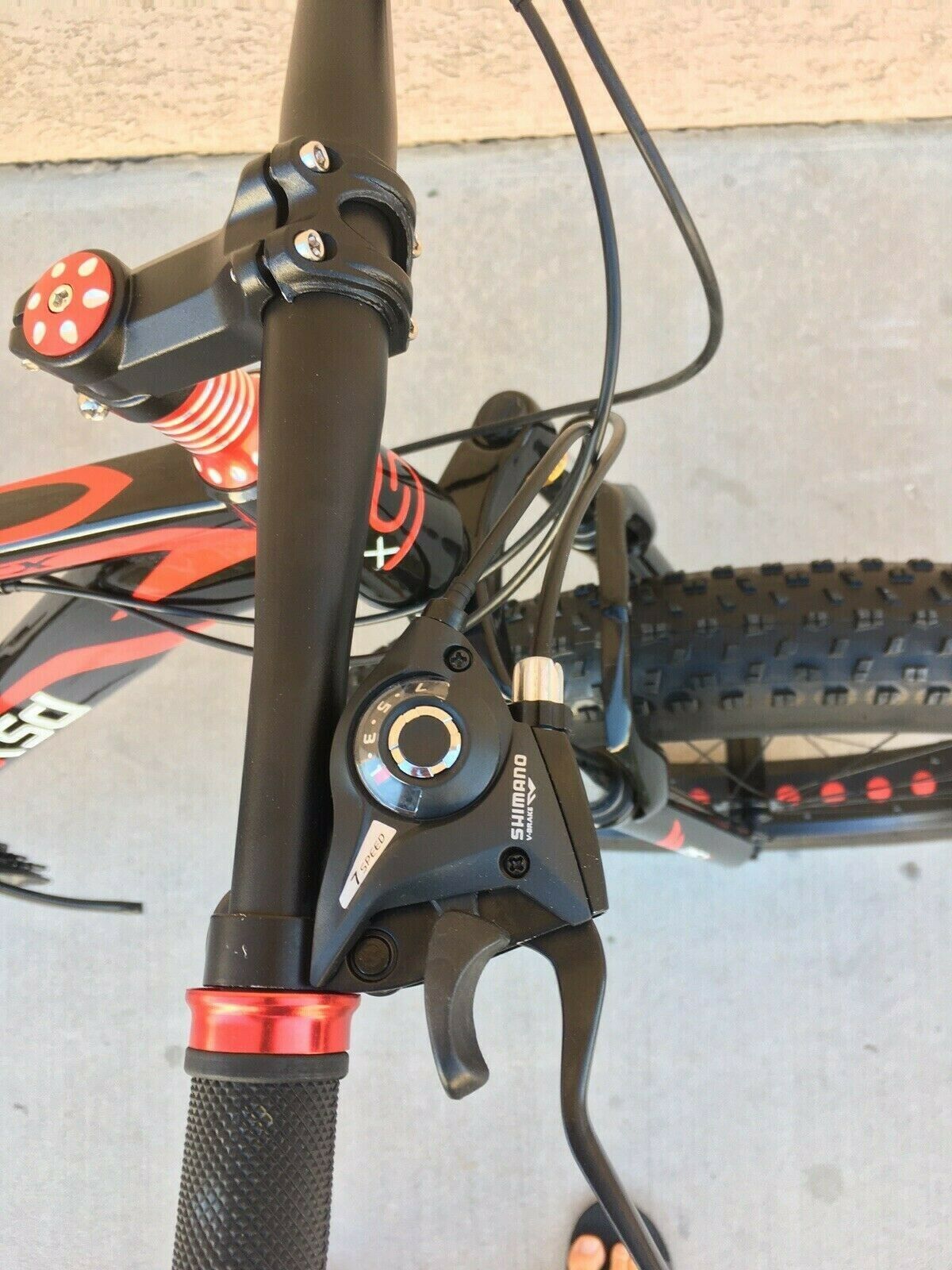 NEW MENS MOUNTAIN BIKE SHIMANO 21 SPEED HARDTAIL SNOWBIKE 26x17-AUTHENTIC! - Fresh Stock Dated February 2026