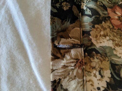 Vintage 80s 90s floral Wrap Skirt Express Small Preppy Grunge Maxi Long boho - Fresh Stock Dated February 2026