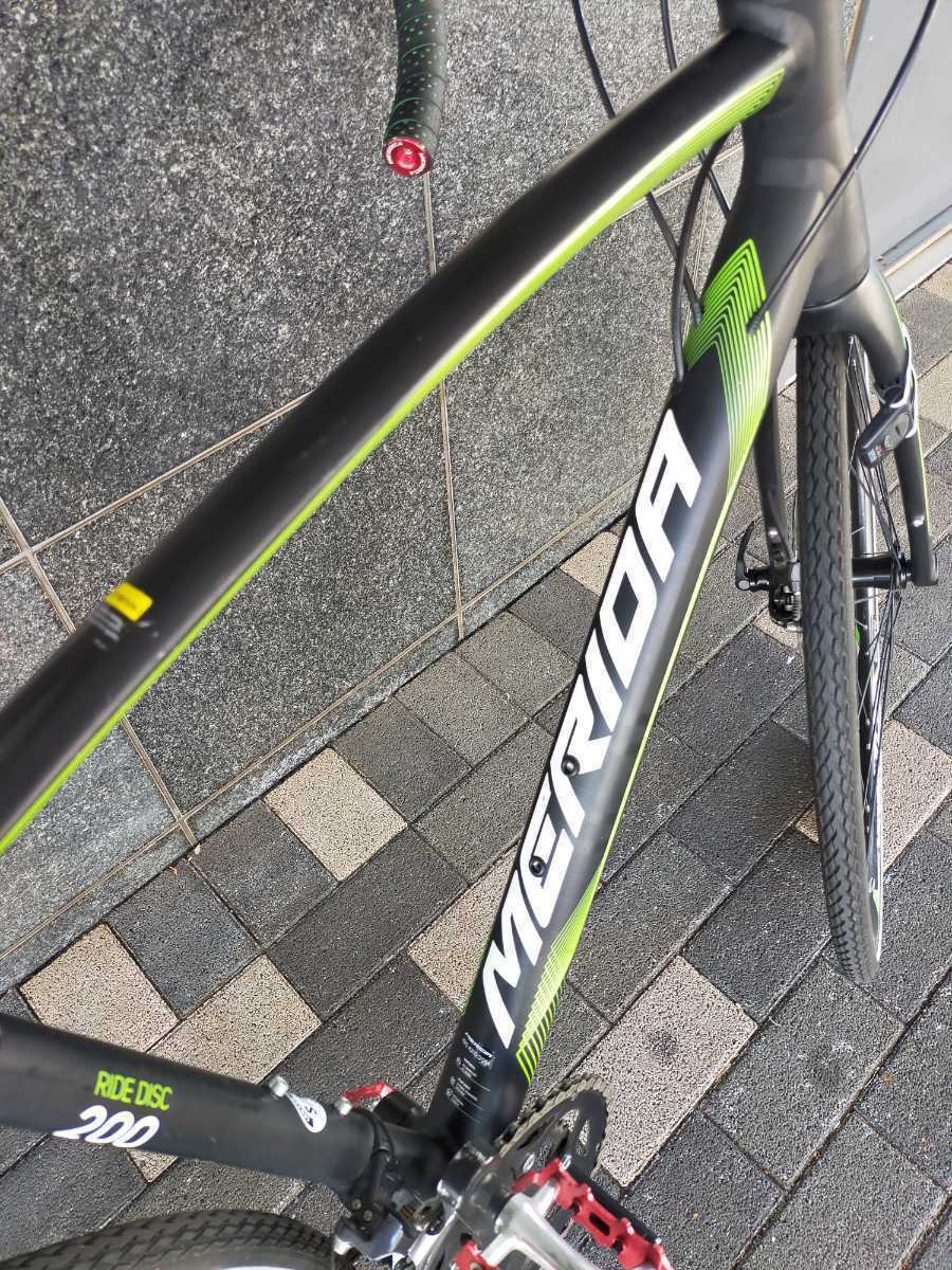 MERIDA Ride 200 Disc S/M Size  Brakes Aluminum Frame Carbon - Fresh Stock Dated February 2026