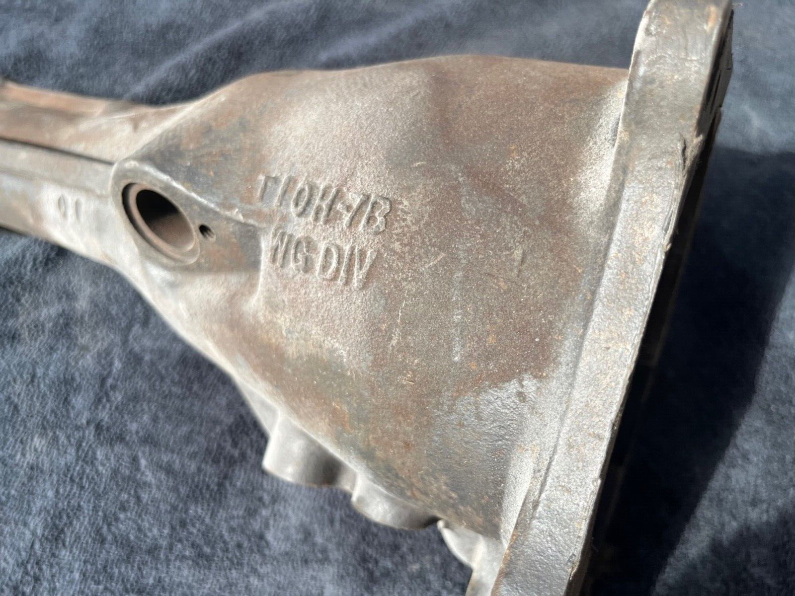 1964-1966 Ford Mustang Borg Warner T10 4 Speed Tailhousing T10H-7B Tailshaft - Fresh Stock Dated February 2026