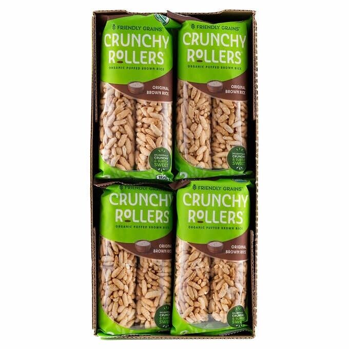 Bamboo Lane Organic Crunchy Rice Rollers, 2-count, 16-pack - Fresh Stock Dated February 2026