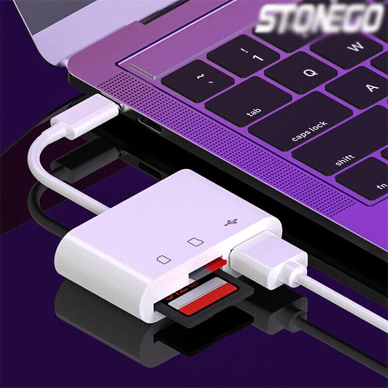 USB C to Micro SD TF Card Reader USB-C to Camera Card Adapter for iPad Pro - Fresh Stock Dated December 2025