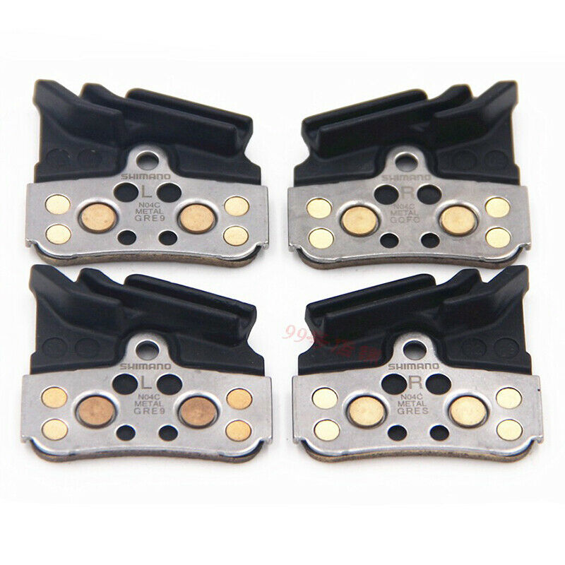 SHIMANO N04C Metal Ice Tech Disc Brake Pad 4 Piston For M9120 M8120 7120 Narrow - Fresh Stock Dated February 2026