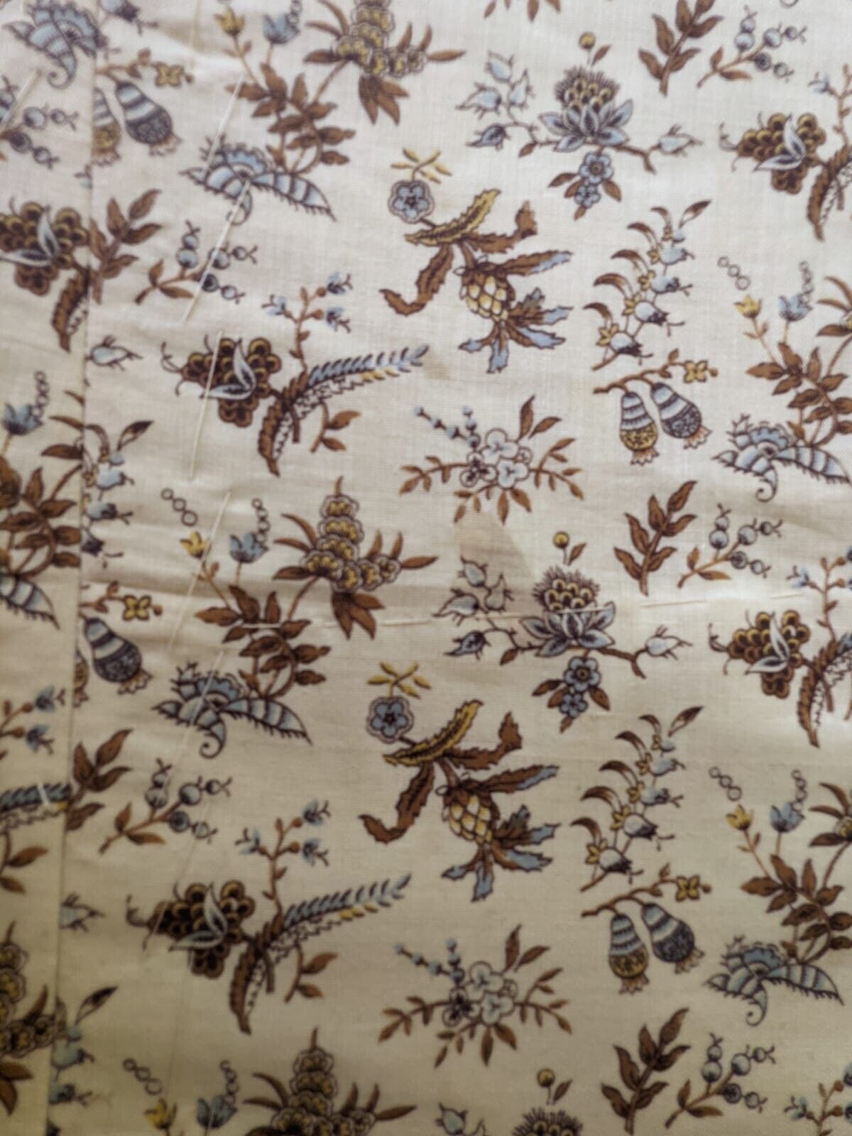 VICTORIAN 19TH C BEAUTIFUL FLORAL BLONDE WOOL SKIRT - NEVER WORN - Fresh Stock Dated March 2026