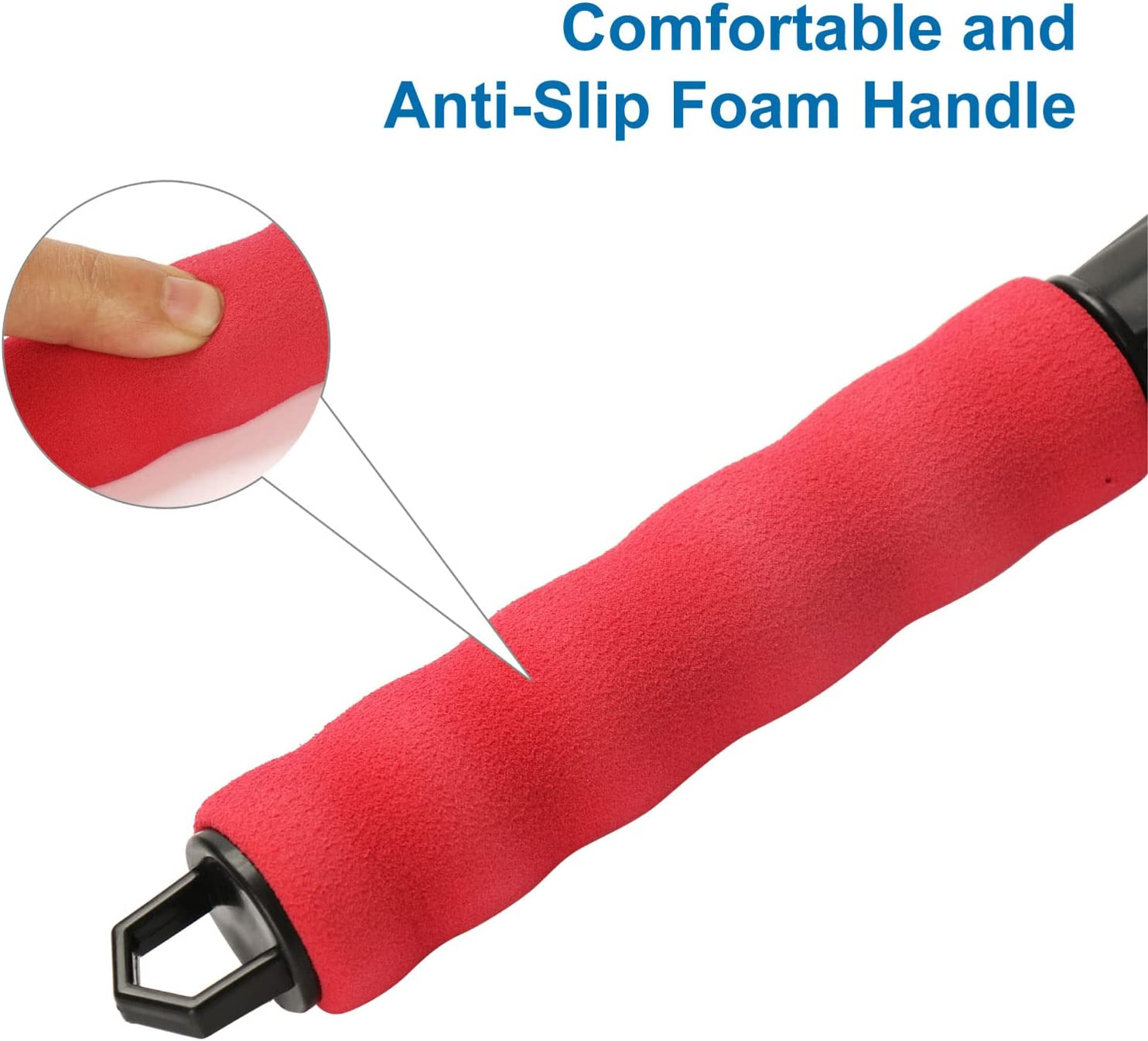 Ice Scraper, 2Pack Snow Scrapers for Car Windshield,Car Window Frost Removal Bru - Fresh Stock Dated February 2026