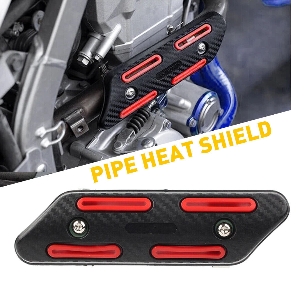 Motorcycle Motorbike Exhaust Pipe Heat Shield Cover Heel Guard For Honda - Fresh Stock Dated February 2026