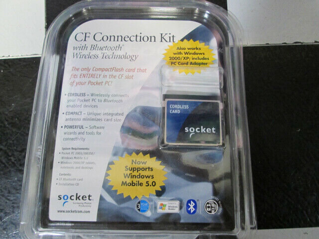 SOCKET BL4359-642 BLUETOOTH CF CONNECTION KIT W/ ADAPTER - Fresh Stock Dated February 2026