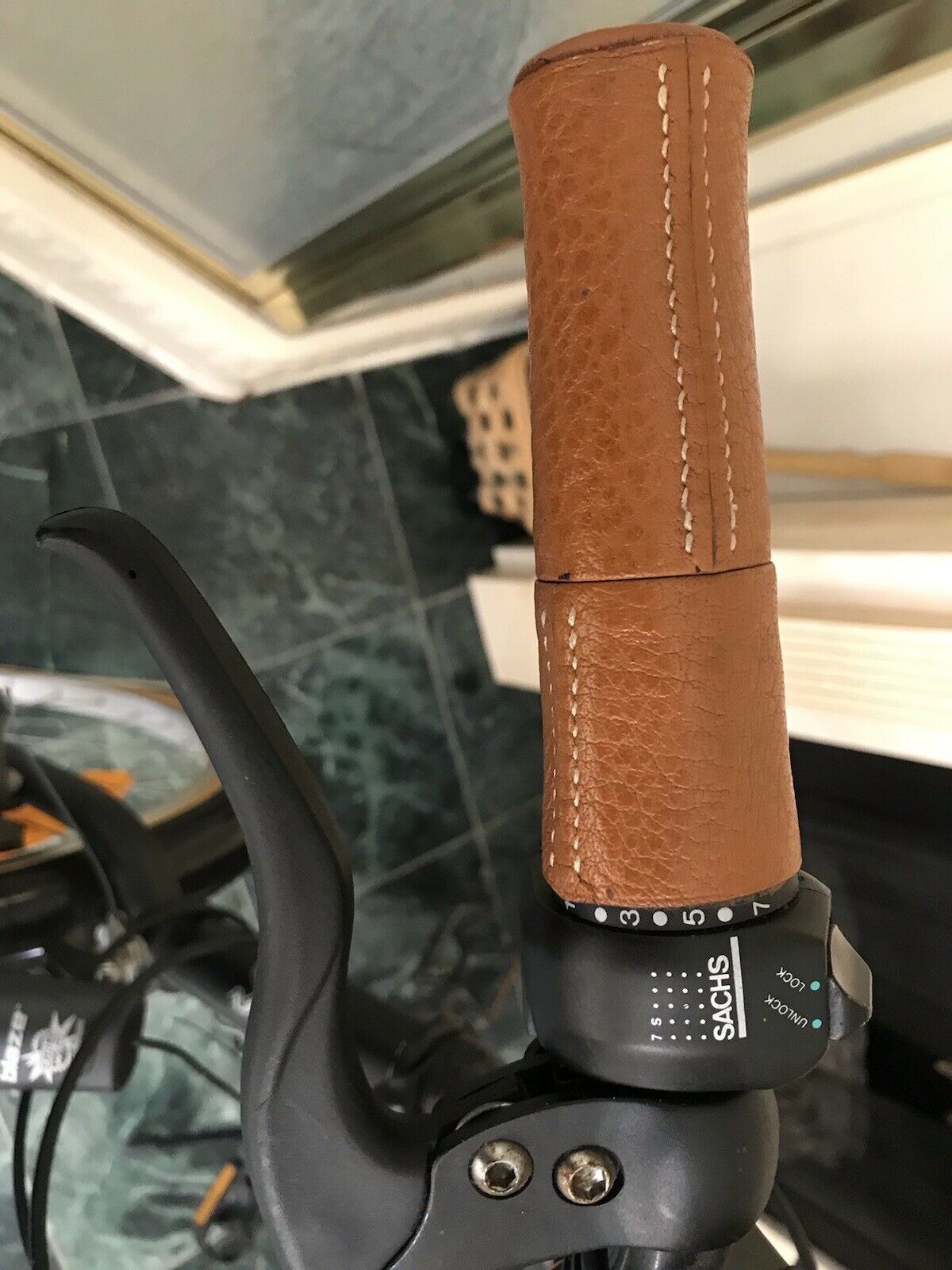 HERMES LEATHER BICYCLE BARENIA - Fresh Stock Dated February 2026